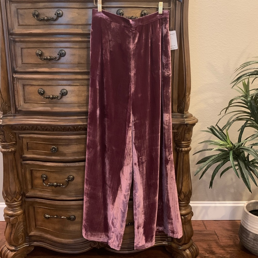 $450 Free People Perfect Illusion Velvet Suit 8 - Picture 8 of 14